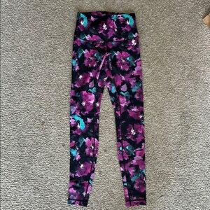 Lululemon Floral full length leggings